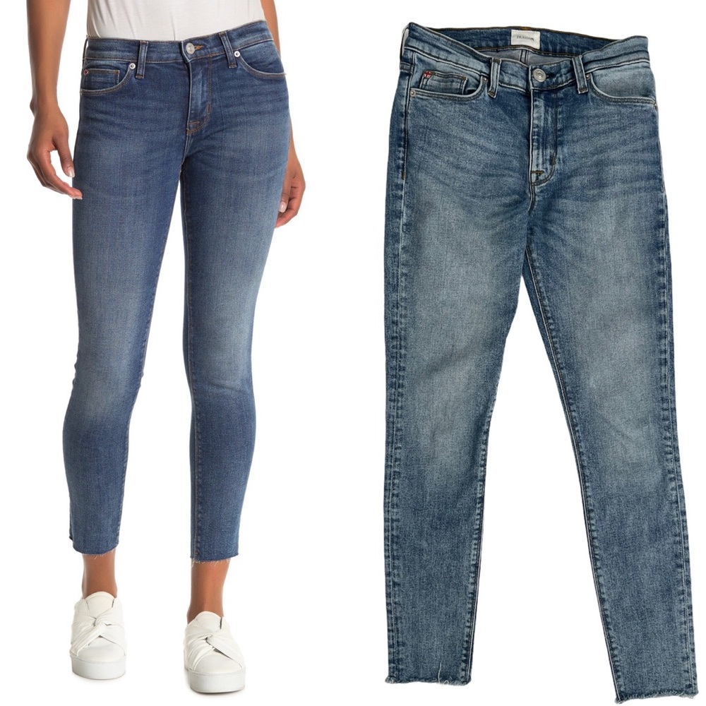 Hudson Natalie Super Skinny Raw Hem